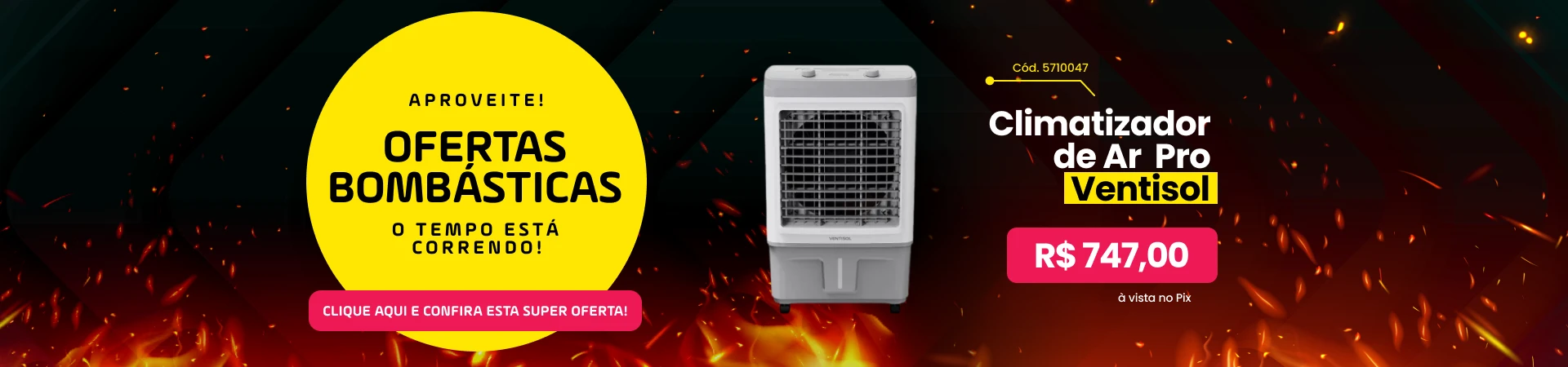 Climatizador de Ar CLIN35 Pro Ventisol