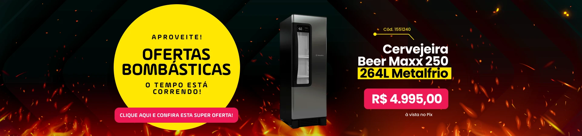 Cervejeira Beer Maxx 250 Metalfrio